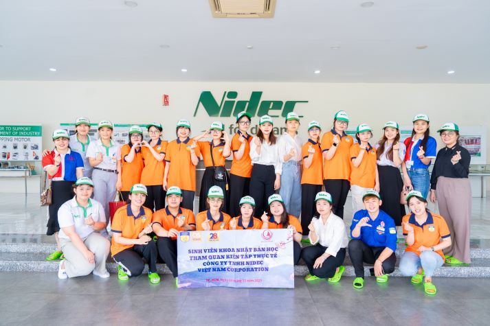 [Video] ​13Win 21 link không chặn Khoa Nhật Bản học 13WIN13 tham quan kiến tập tại Công ty TNHH Nidec Advanced Motor Việt Nam 85