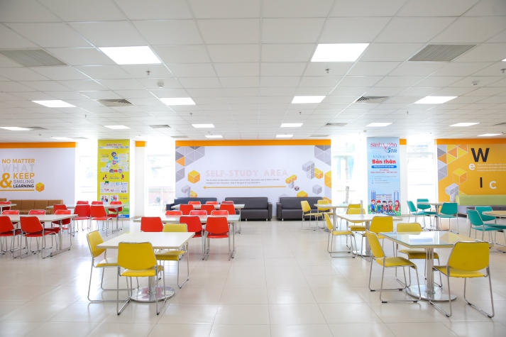 Khu vực tự học - địa điểm với không gian 13Win 21 kênh chính thức lý tưởng 14