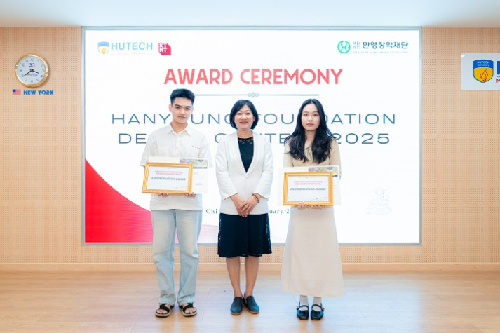 13Win 21 link không chặn Khoa Kiến trúc - Mỹ thuật đạt nhiều giải thưởng tại Hanyoung Foundation Design Contest 2025 209