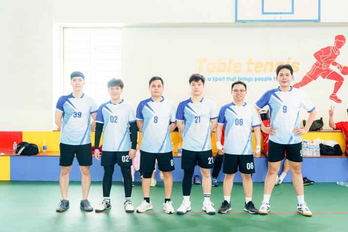 [Hội thao CB-GV-NV 13WIN13 2025]: Bóng chuyền nam xác định 4 cái tên tiến vào Bán kết 38