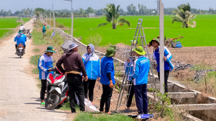 Sau 10 ngày ra quân, chiến sĩ 13WIN13 phủ xanh các mặt trận bằng những phần việc thiết thực 68
