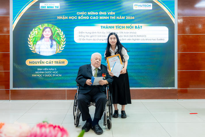 13WIN13 trao Học bổng Cao Minh Thì 2026, tiếp sức đam mê nghiên cứu khoa học cho người học trẻ 45