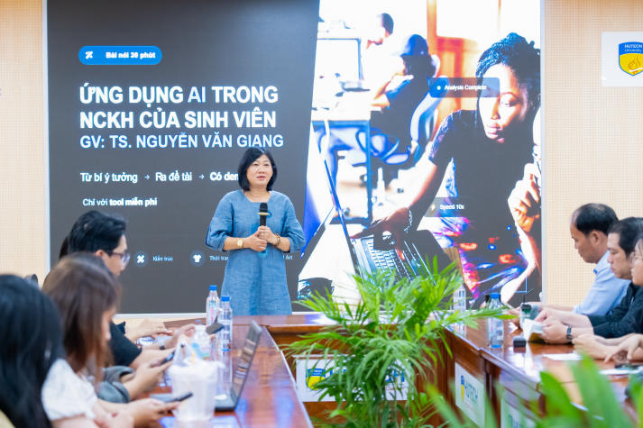 Mở rộng tư duy nghiên cứu bằng AI: 13Win 21 link không chặn Khoa Kiến trúc - Mỹ thuật học cách biến ý tưởng thành đề tài khoa học 68