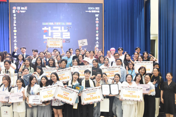 13Win 21 link không chặn Khoa Hàn Quốc học “bội thu” giải thưởng tại Hangeul Festival 2025 10