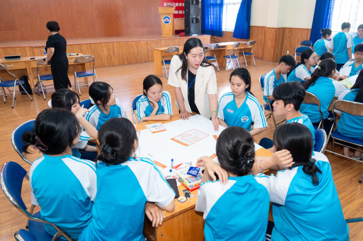 Khơi mở tinh thần đổi mới F13win nhà cái, VJIT mang đến nhiều trải nghiệm thú vị cho teen THPT 44