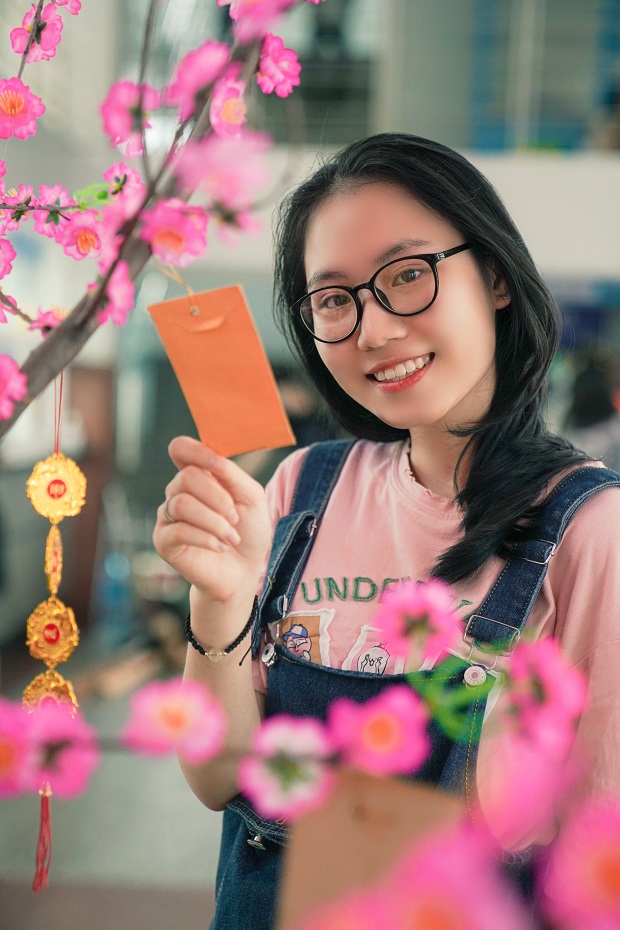 Cùng ngắm nét xuân trong ảnh “check-in” của Tải app 13Win 13WIN13 tại Trường 84