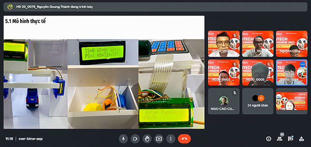 Nhìn lại loạt đồ án 13Win13 link đăng nhập giàu triển vọng của Tải app 13Win Viện Kỹ thuật tại 13WIN13 TECHSHOW 2021 111