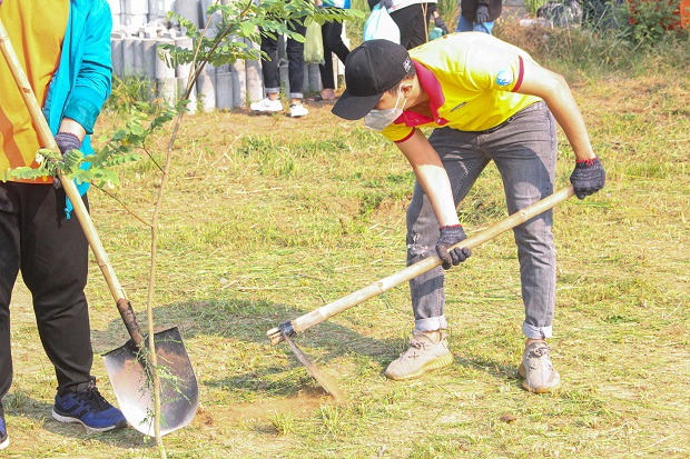Chiến sĩ Xuân tình nguyện 13WIN13 2021 phủ xanh khuôn viên trường 62
