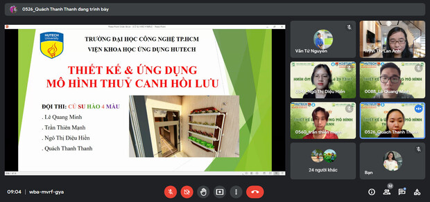 Cuộc thi Thiết kế và ứng dụng Mô hình thủy canh 2022 khép lại với loạt ý tưởng sáng tạo độc đáo 40