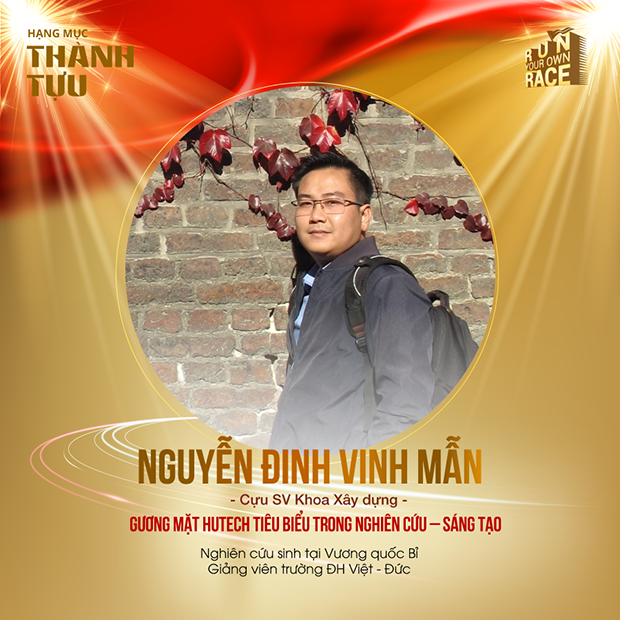 CỰU SINH VIÊN KHOA XÂY DỰNG ĐẠT GIẢI THƯỞNG 13WIN13'S FACE 25