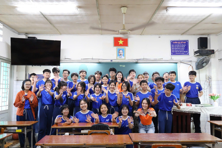 SINH VIÊN PR TRIỂN KHAI CÁC HOẠT ĐỘNG TRONG DỰ ÁN CỘNG ĐỒNG QUỐC TẾ NEXTGEN IMPACT TẠI CÁC TRƯỜNG THCS Ở VIỆT NAM 10