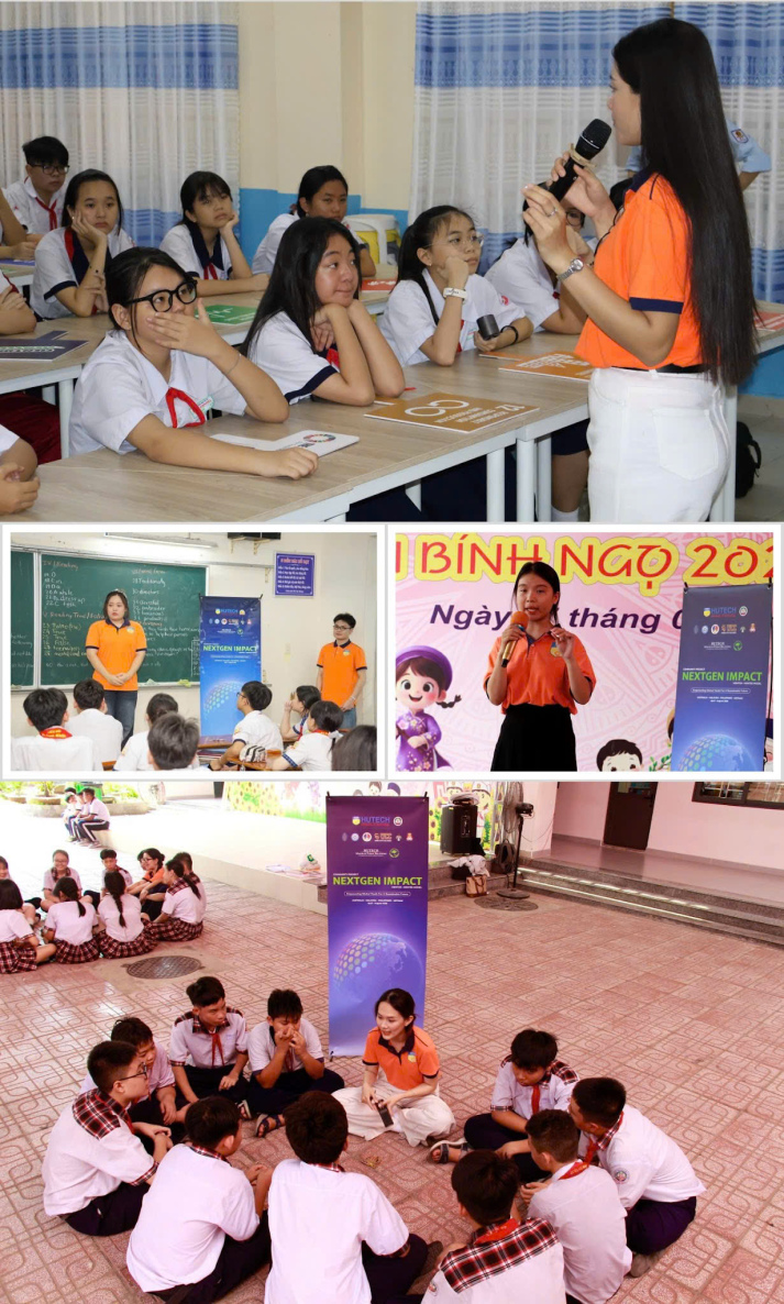 SINH VIÊN PR TRIỂN KHAI CÁC HOẠT ĐỘNG TRONG DỰ ÁN CỘNG ĐỒNG QUỐC TẾ NEXTGEN IMPACT TẠI CÁC TRƯỜNG THCS Ở VIỆT NAM 22