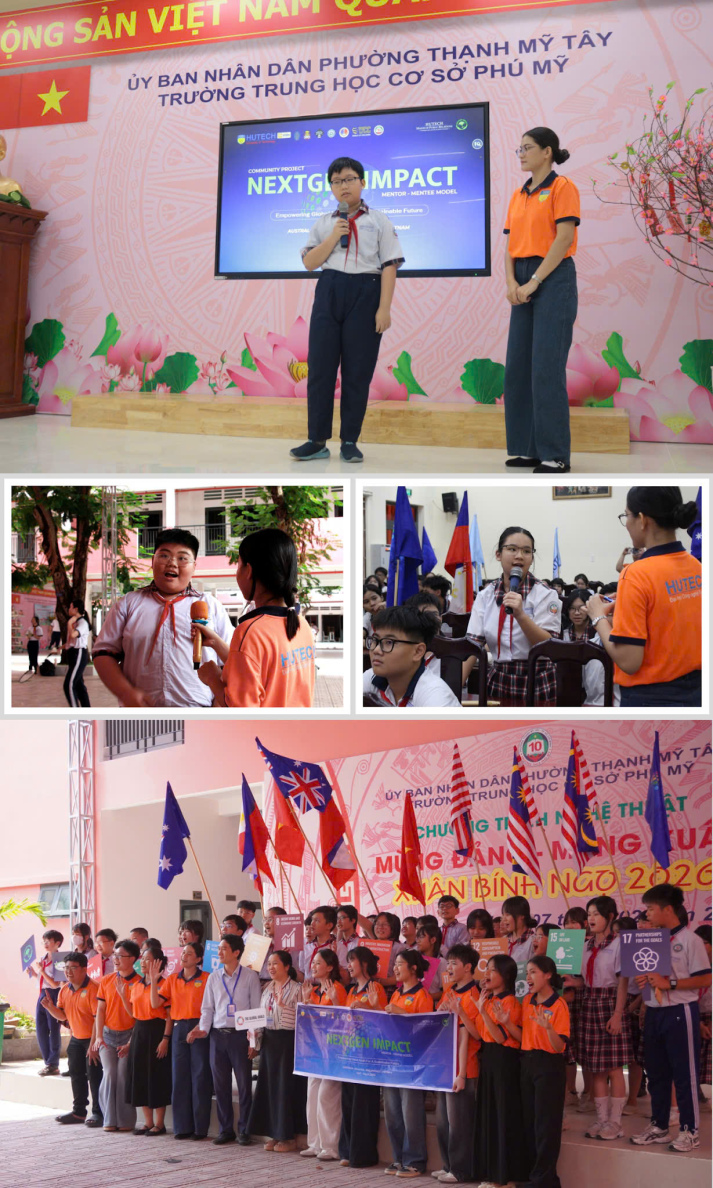 SINH VIÊN PR TRIỂN KHAI CÁC HOẠT ĐỘNG TRONG DỰ ÁN CỘNG ĐỒNG QUỐC TẾ NEXTGEN IMPACT TẠI CÁC TRƯỜNG THCS Ở VIỆT NAM 31