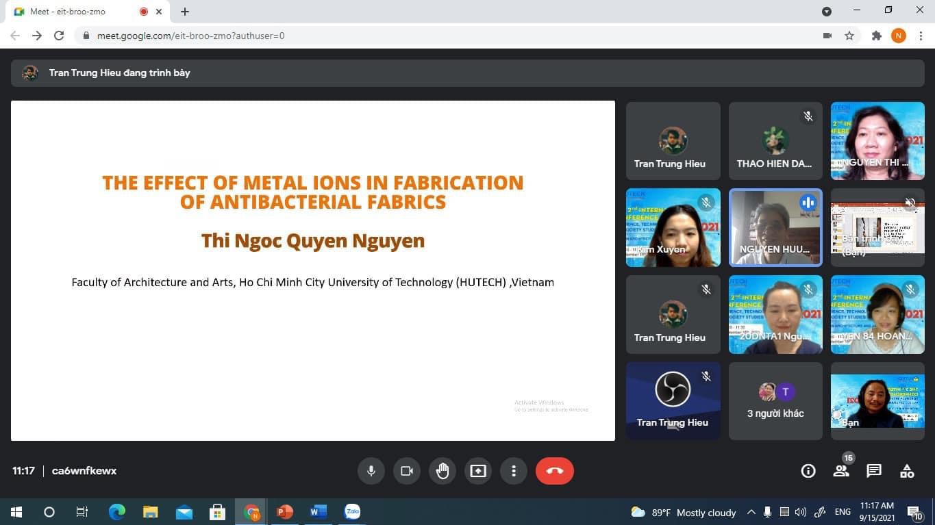 5 báo cáo khoa học của thầy cô Tiểu ban Kiến trúc Mỹ thuật tham dự Hội thảo Khoa học quốc tế STS 2021 8