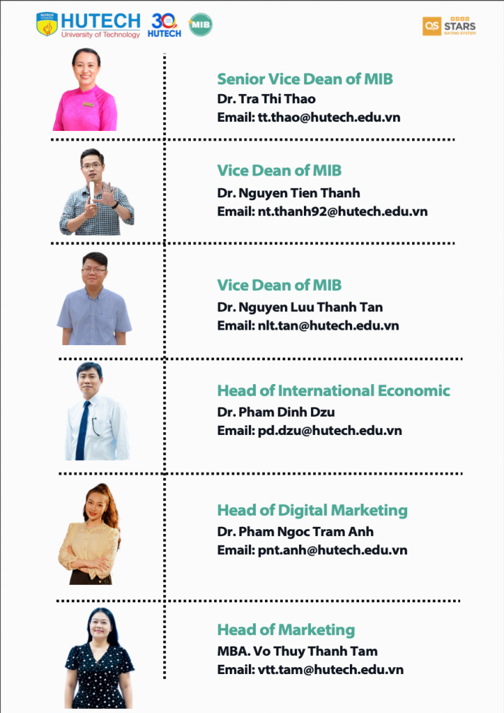 Faculty of Marketing and International Business 85