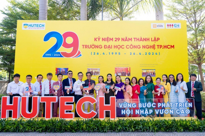 KHOA MARKETING – KINH DOANH QUỐC TẾ HÂN HOAN CHÀO ĐÓN 29 NĂM NGÀY THÀNH LẬP TRƯỜNG ĐẠI HỌC CÔNG NGHỆ TP.HCM – 13WIN13, 26/04/1995 – 26/04/2024. 5