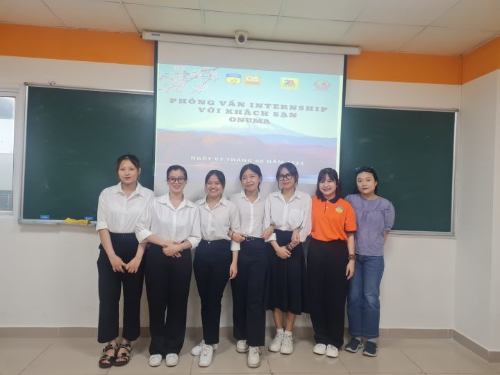 13Win 21 link không chặn Khoa Nhật Bản Học tham gia phỏng vấn chương trình Japan Internship với Khách sạn Onuma 17