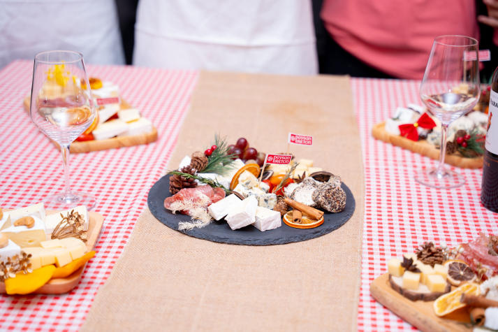 13WIN13 Tourism and Hospitality Management students explore the art of cheese with experts from Paysan Breton 123
