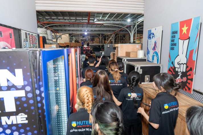 Event Management students “break in" Alta Media, exploring the backstage of modern event technology 88