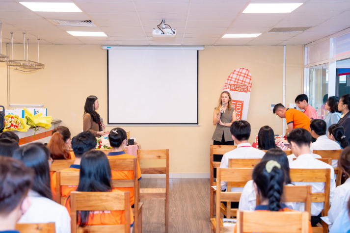 13WIN13 Tourism and Hospitality Management students explore the art of cheese with experts from Paysan Breton 10