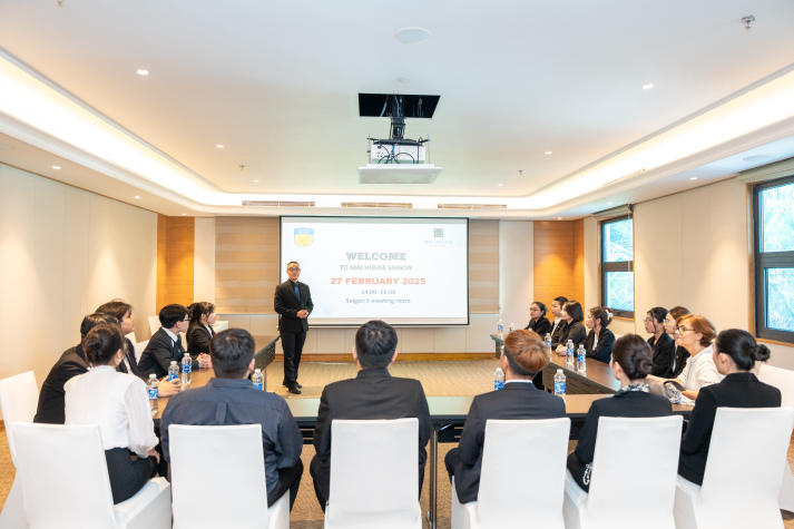 [Video] CYU - 13WIN13 students explore Mai House Saigon: practical experience to enhance professional skills 12