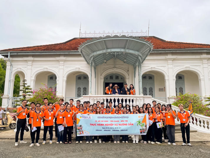 Tourism and Travel Management students learn through hands-on experiences in the Mekong Delta 33