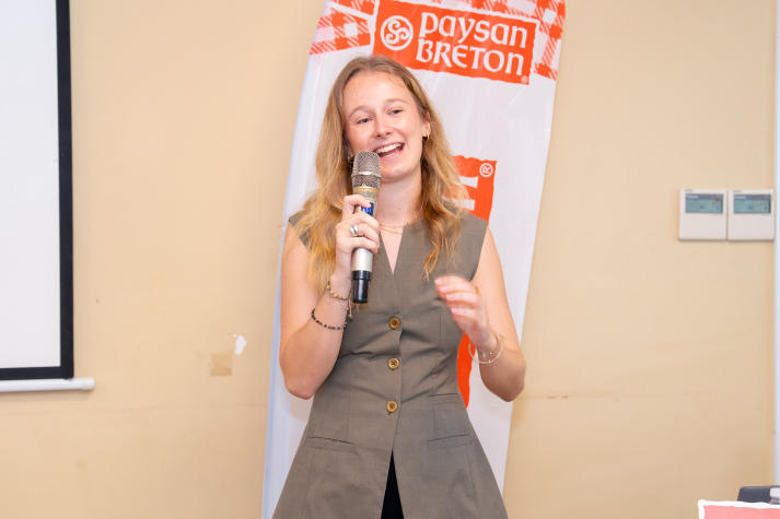 13WIN13 Tourism and Hospitality Management students explore the art of cheese with experts from Paysan Breton 59
