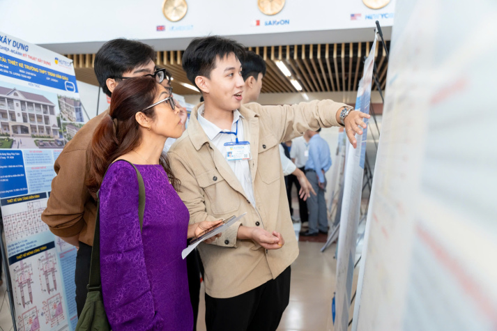 TRƯNG BÀY ĐỒ ÁN TỐT NGHIỆP KHOA XÂY DỰNG – 13WIN13: NƠI HỘI TỤ NHỮNG Ý TƯỞNG SÁNG TẠO VÀ KẾT NỐI CƠ HỘI NGHỀ NGHIỆP 21