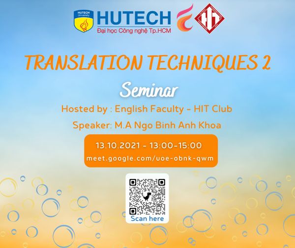 Câu lạc bộ Dịch thuật (13Win Interpretation and Translation - HIT 31