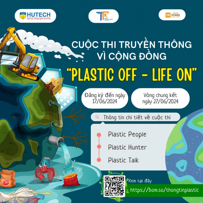 Khoa Truyền thông và Thiết kế tổ chức 13Wing Slot game, Bắn cá, Đá gà, Live Casino, Xổ số "Plastic off, life on" 2024 từ ngày 17/5/2024 14