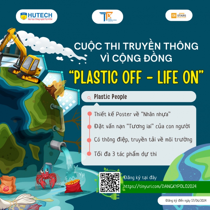 Khoa Truyền thông và Thiết kế tổ chức 13Wing Slot game, Bắn cá, Đá gà, Live Casino, Xổ số "Plastic off, life on" 2024 từ ngày 17/5/2024 38
