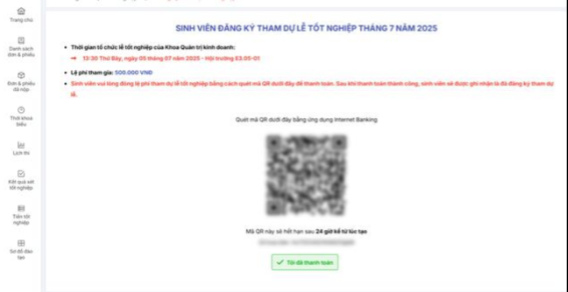 ĐĂNG KÝ LỄ BẾ GIẢNG VÀ TRAO BẰNG TỐT NGHIỆP THÁNG 06/2026 293