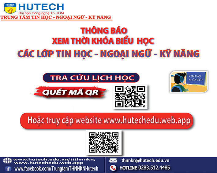 HƯỚNG DẪN TRA CỨU THỜI KHÓA BIỂU HỌC NGOẠI NGỮ CHUẨN ĐẦU RA, 13Win01.com Đăng nhập vào game GIAO TIẾP TỪ THÁNG 02.2022 2