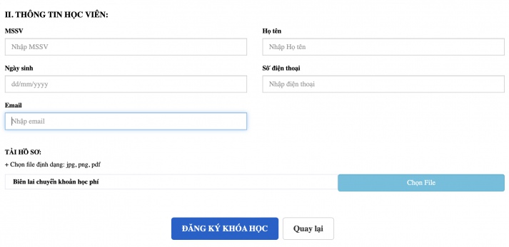 ĐĂNG KÝ THAM GIA CÁC KHOÁ HỌC KỸ NĂNG GIAO TIẾP VÀ LÀM VIỆC NHÓM (CHUẨN ĐẦU RA) 54