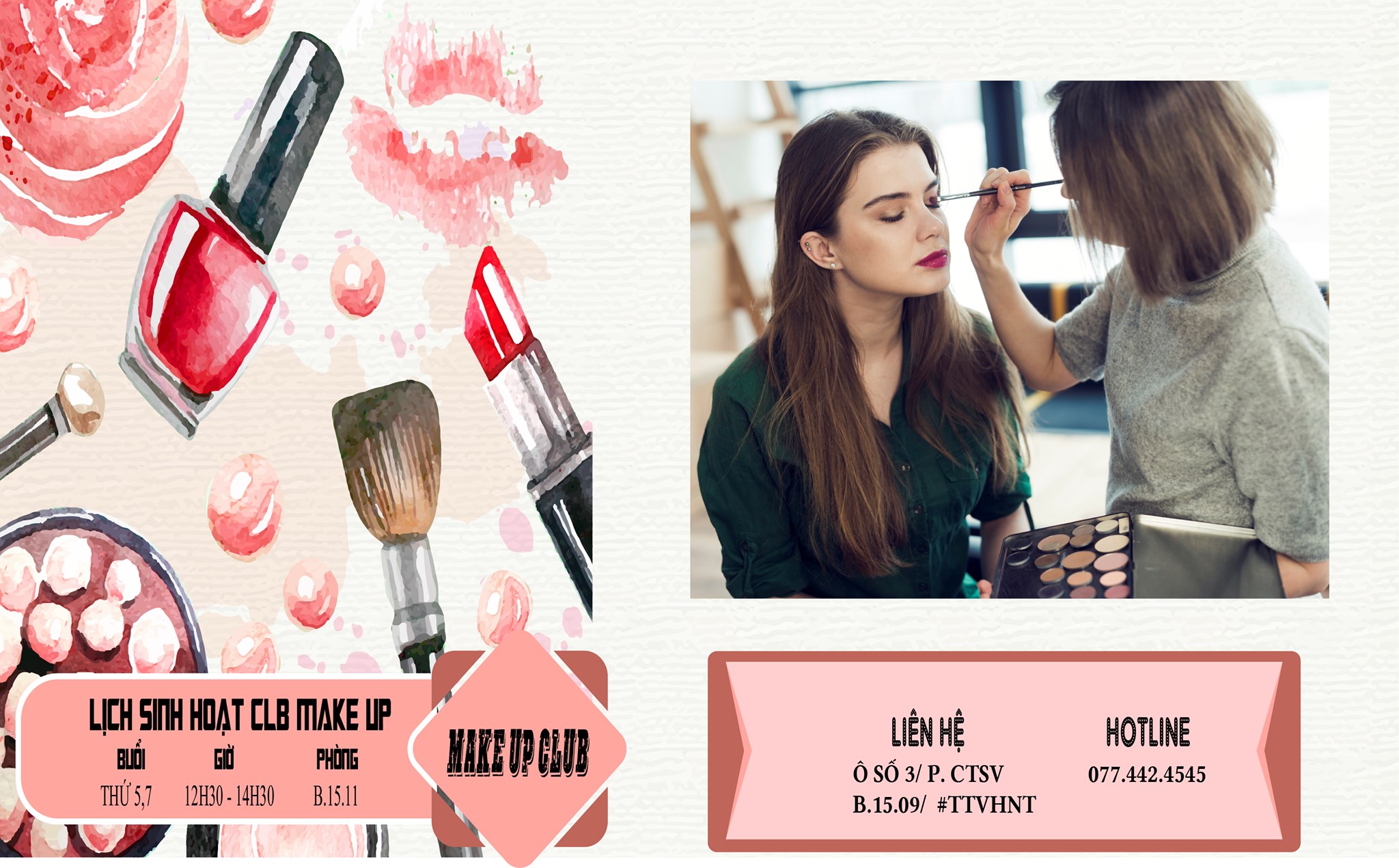Lịch sinh hoạt CLB Make Up 13WIN13 3