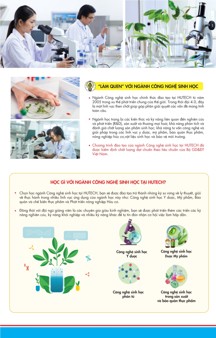 Đại học - Công nghệ sinh học - Tổng quan 9
