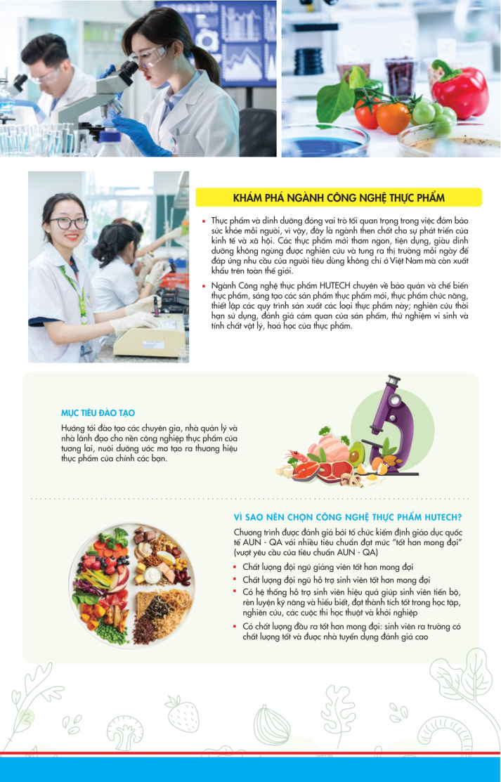 Đại học - Công nghệ thực phẩm - Tổng quan 9