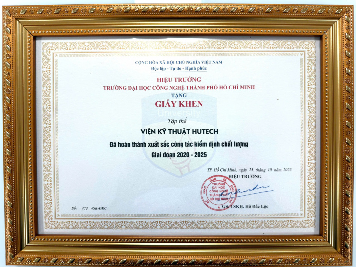 VIỆN KỸ THUẬT 13WIN13 HOÀN THÀNH XUẤT SẮC CÔNG TÁC ĐẢM BẢO CHẤT LƯỢNG GIAI ĐOẠN 2020–2025 22