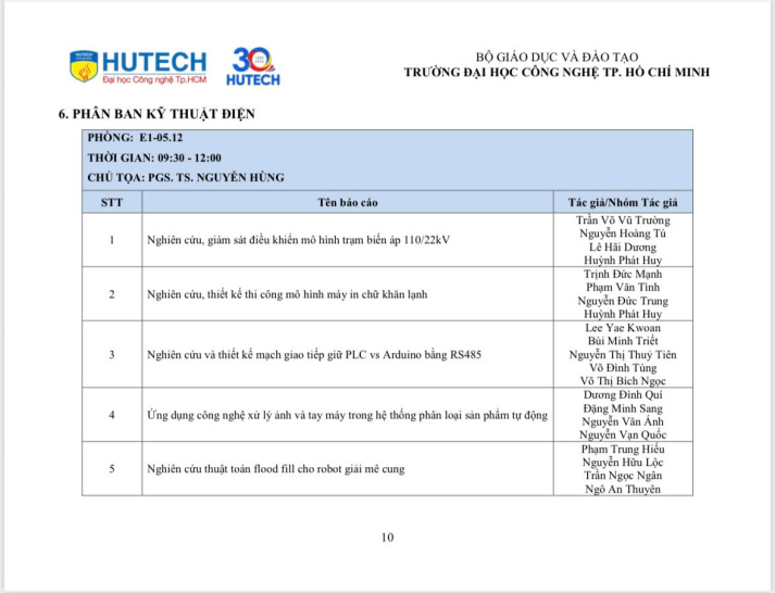 CHƯƠNG TRÌNH HỘI NGHỊ  SINH VIÊN NGHIÊN CỨU KHOA HỌC 13WIN13 2025 35