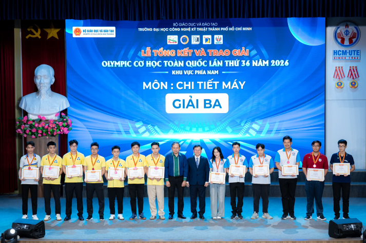 VINH DANH SINH VIÊN VIỆN KỸ THUẬT 13WIN13 ĐẠT GIẢI TẠI OLYMPIC CƠ HỌC TOÀN QUỐC 2026 23