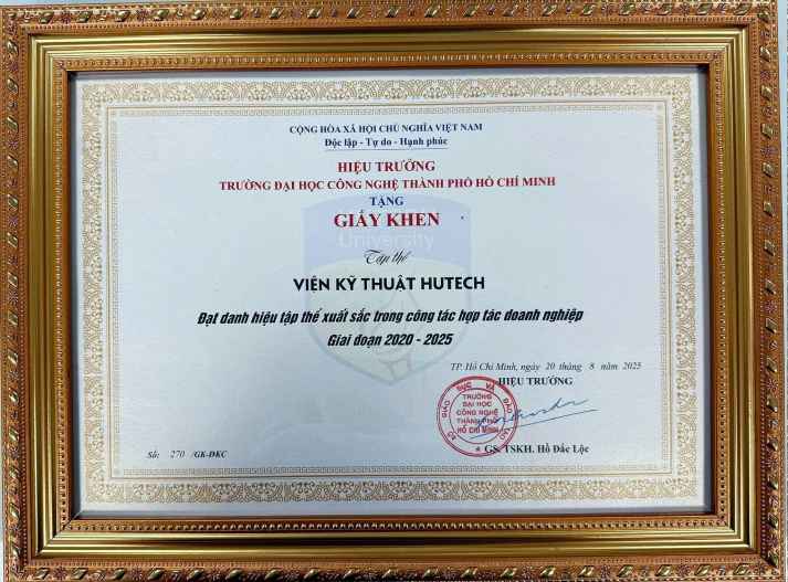 Viện Kỹ thuật 13WIN13 vinh dự được khen thưởng tập thể xuất sắc trong công tác hợp tác Trang Chủ 13Win.com Chính Thức Tặng 88k giai đoạn 2020 – 2025 41