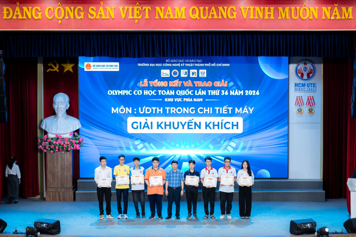 VINH DANH SINH VIÊN VIỆN KỸ THUẬT 13WIN13 ĐẠT GIẢI TẠI OLYMPIC CƠ HỌC TOÀN QUỐC 2026 29
