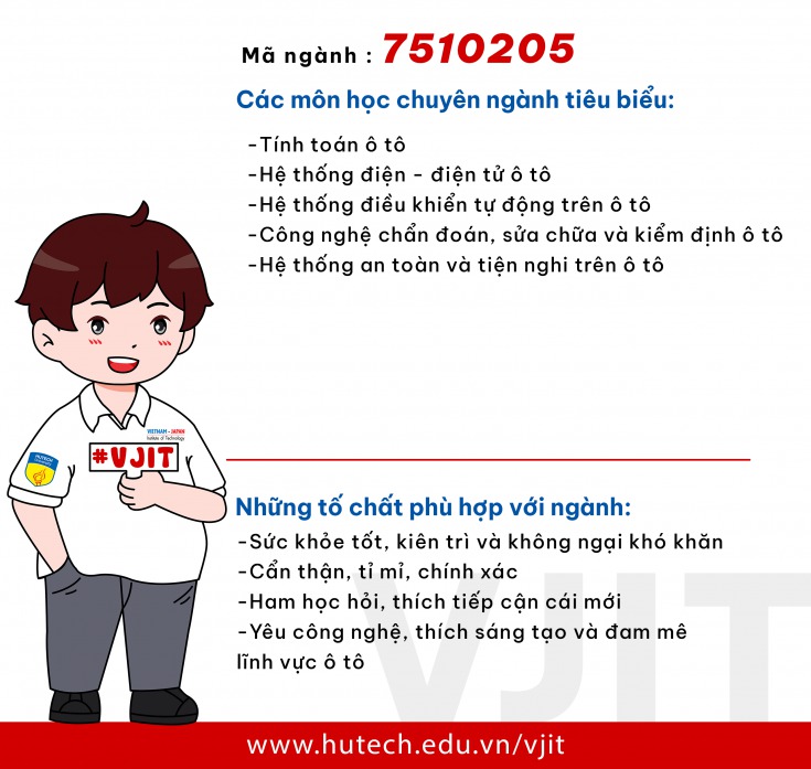 Ngành Công nghệ Kỹ thuật ô tô - Chương trình Việt - Nhật 120
