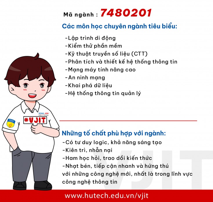 Ngành Công nghệ thông tin - Chương trình Việt - Nhật 106