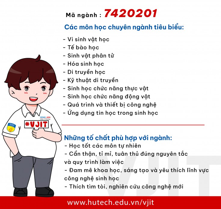 Ngành Công nghệ sinh học - Chương trình Việt - Nhật 106