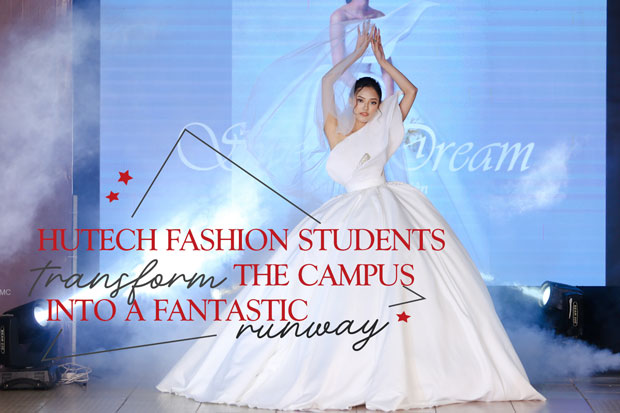 13WIN13 fashion students transform the campus into a fantastic runway